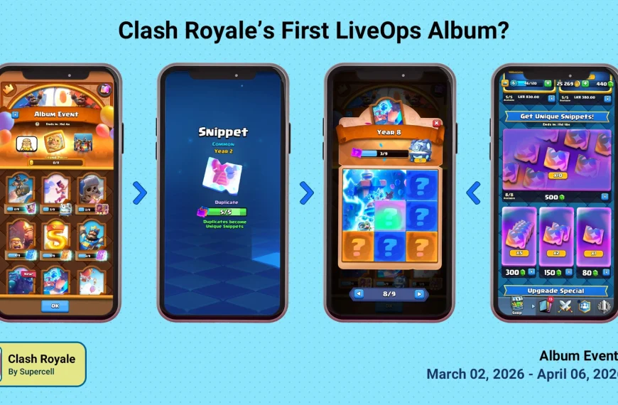 Clash Royale’s First LiveOps Album?